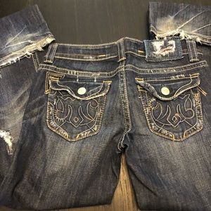 MEK denim boot cut jean